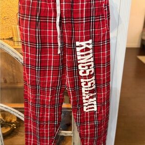 Boxercraft Red and Black Plaid Pajama Bottoms